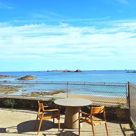 Vue Pleine Mer A La Perle Marine - La Terrasse Dinard Zewnętrze zdjęcie