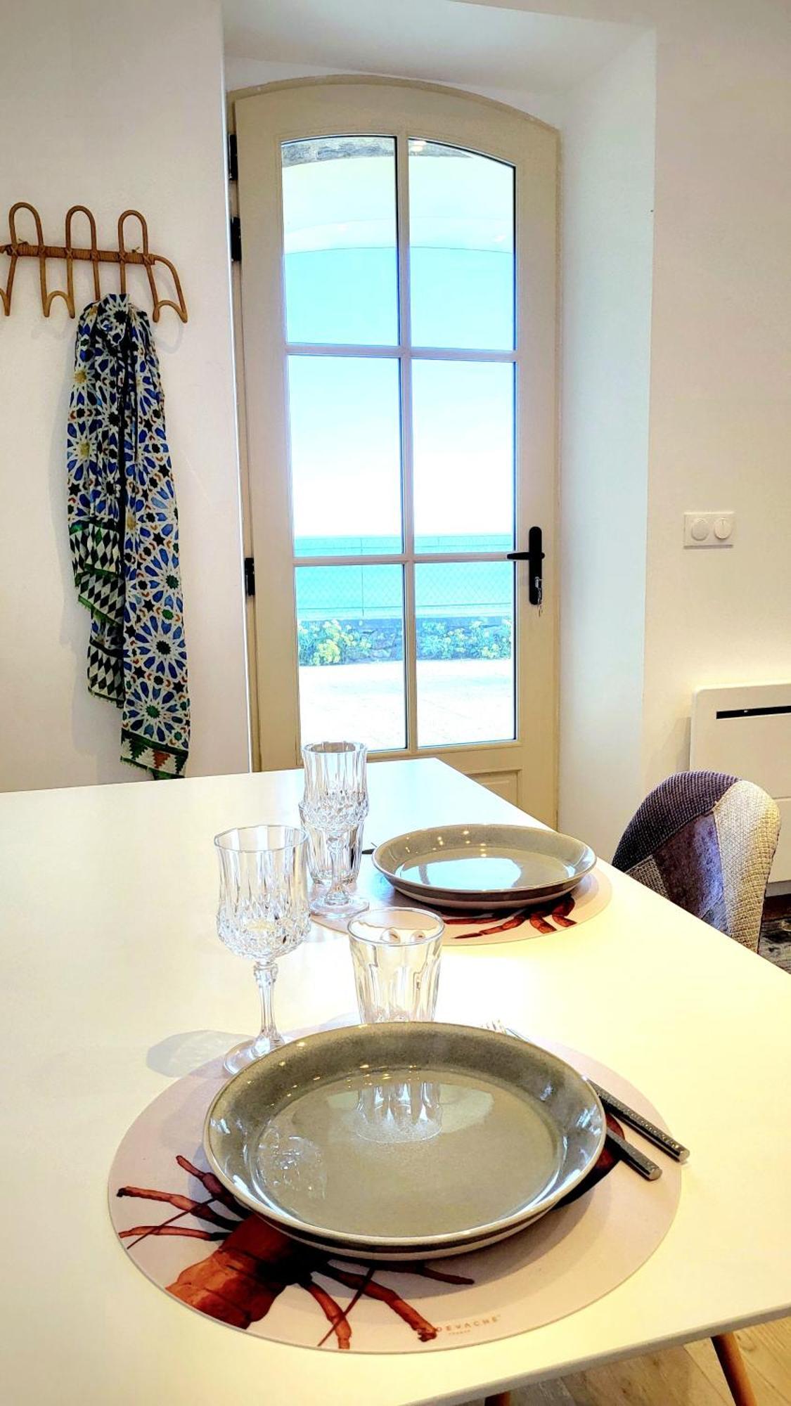 Vue Pleine Mer A La Perle Marine - La Terrasse Dinard Zewnętrze zdjęcie